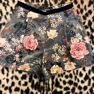 Zara Multi Floral Shorts